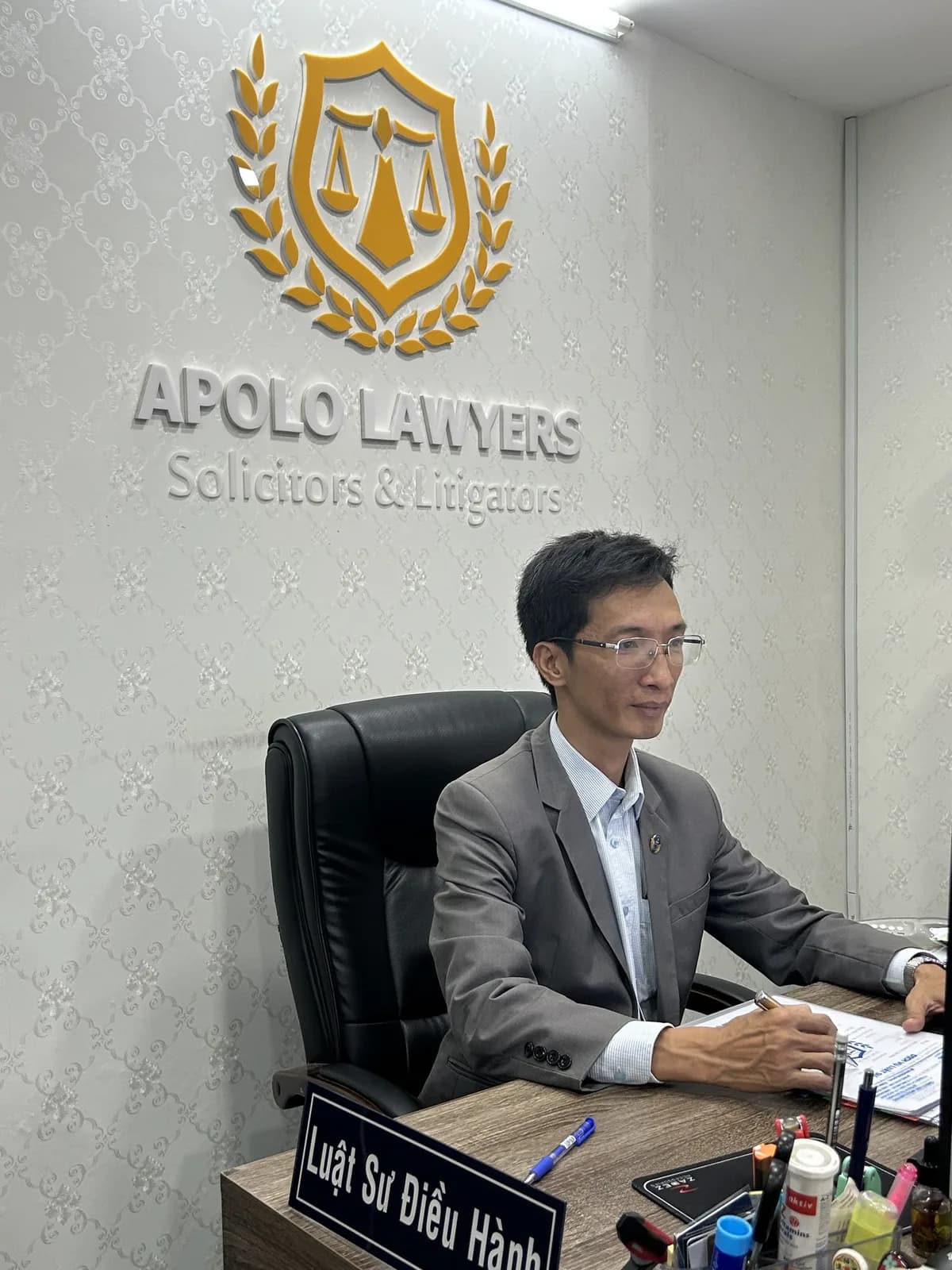 At the Apolo Lawyers Office