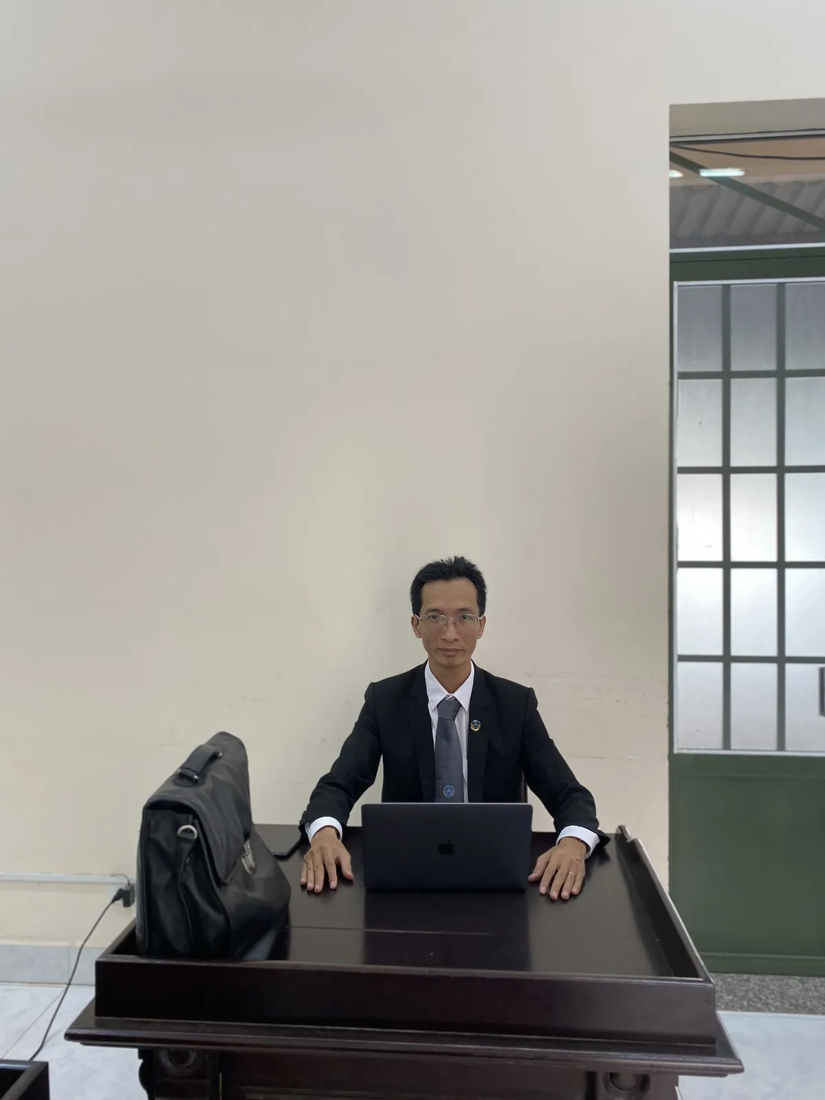At the Conference Table